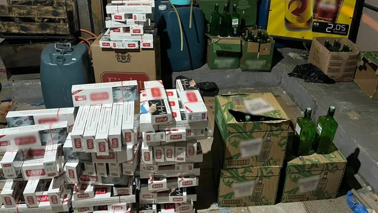 Polícia apreende mais de 60 mil cigarros contrabandeados e 50 litros de lança-perfume em Sorocaba