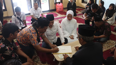 Polres Probolinggo Kota Fasilitasi Salah Satu Tahanan Untuk Melaksanakan Pernikahan