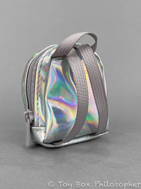 Zuru Mini Brands Fashion RARE Metallic Lavender Buckle & Zipper Bag Series 1