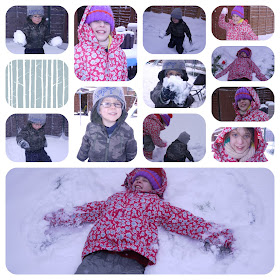 snow angels, snow day