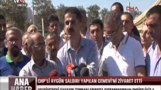 Güvenlik görevlisini yaralayan saldırganlar cemevi'nin kapısını tekmeledi