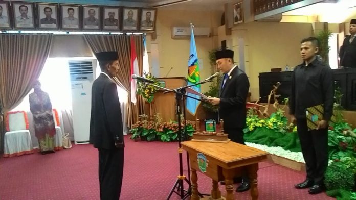 Ketua DPRD Kota Sungai Penuh lantik dewan PAW, Syaharman Gantikan Yuzarlis Rusli, Dpt