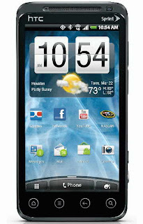 HTC Evo 3D smartphone images