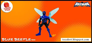 McDonalds Batman toys 2010 - The Brave and the Bold - Blue Beetle