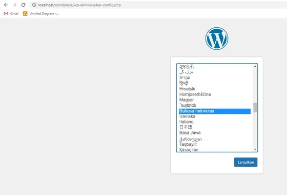 Tutorial Setting Pembuatan Website WordPress