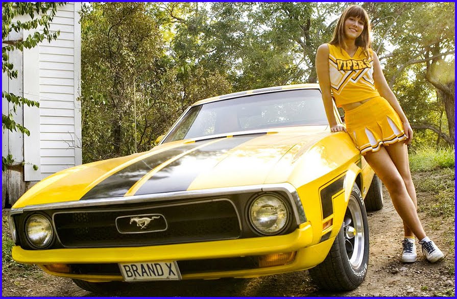 Cars Girls Posted by Tarkus at 0408 Labels Cars Ford Mustang PinUp