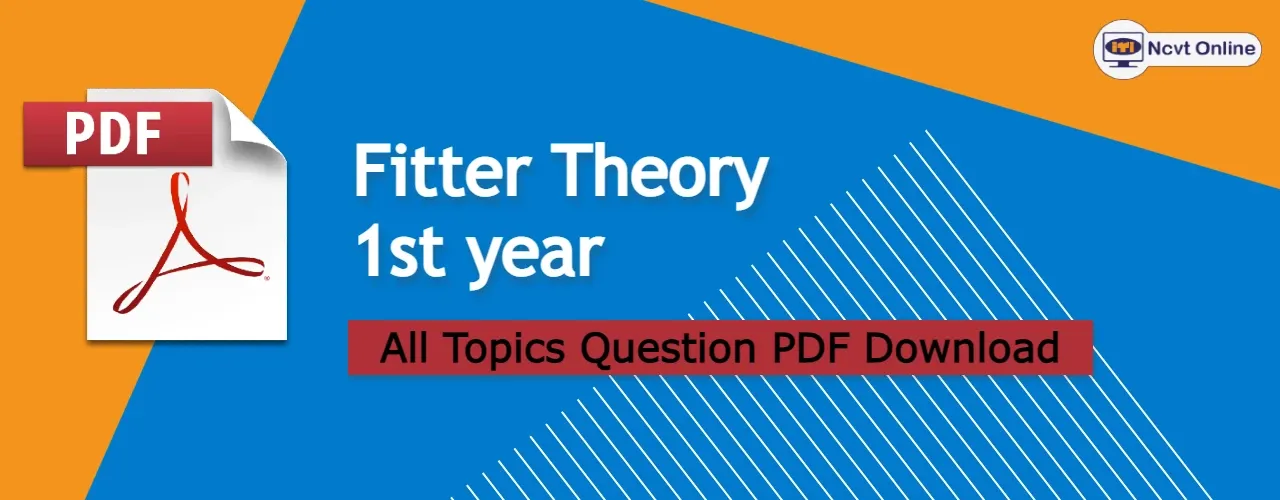 Fitter Theory 1st year Important Question PDF