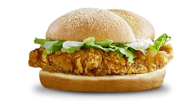 Harga Spicy Chicken McDeluxe McDonalds - Senarai Harga 