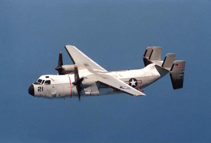 C-2A Greyhound Twin-Engine Cargo Aircraft
