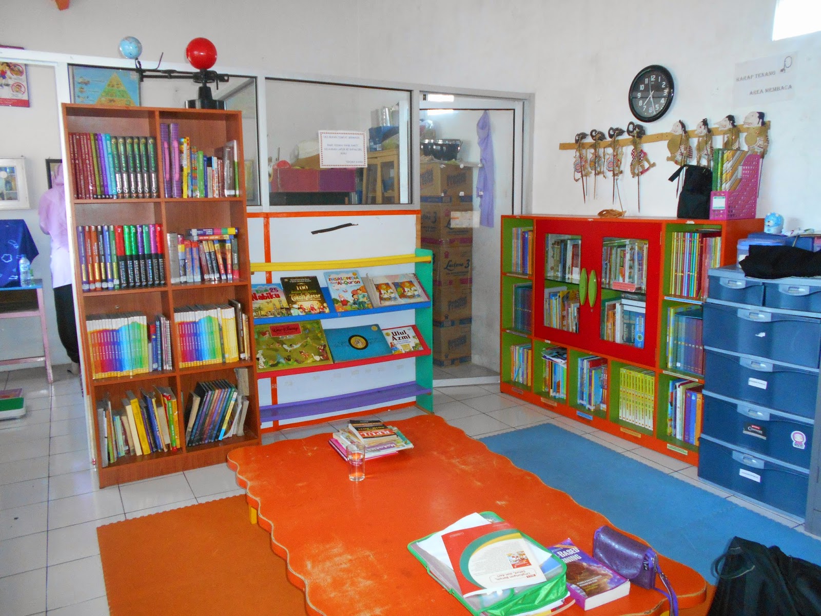 PERPUSTAKAAN SD JUARA YOGYAKARTA Ruangan Perpustakaan SD 