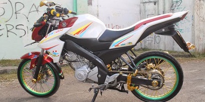 Modifikasi Motor New Vixion Velg Jari – Jari Terbaru 