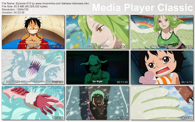 Download Film One Piece Episode 613 (Teknik Rahasia! Teknik Satu Pedang Terhebat Zoro) Bahasa Indonesia
