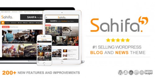 Download Nulled Sahifa v5.5.3 – Responsive WordPress News, Magazine, Blog Theme