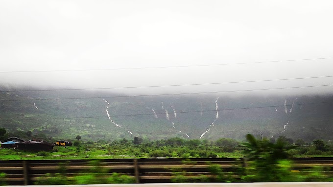 Waterfall in Lonavala 