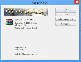 Download WinRAR 5.21 Final Terbaru (32-bit/64-bit) Full Version
