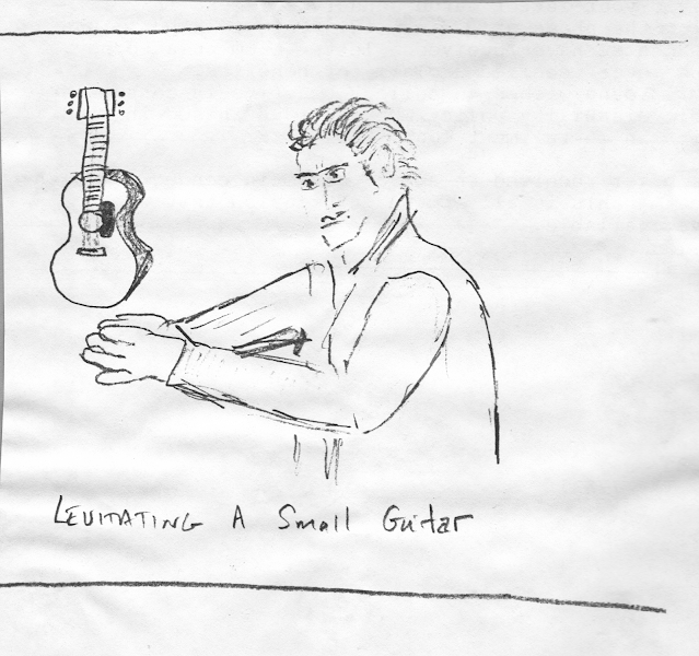 Levitating a Small Guitar