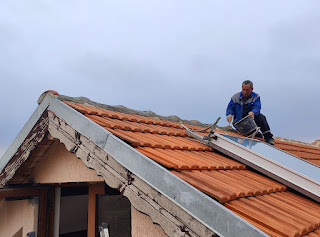 Fixing the damage to our roof