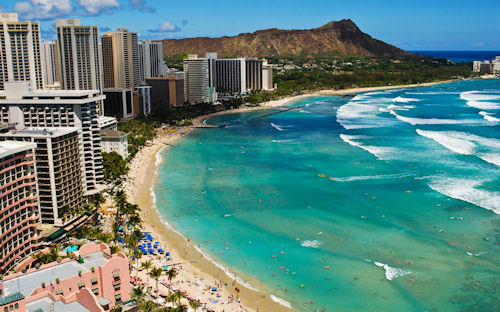 Playa de Waikiki - Waikiki Beach - Honolulu - Oahu