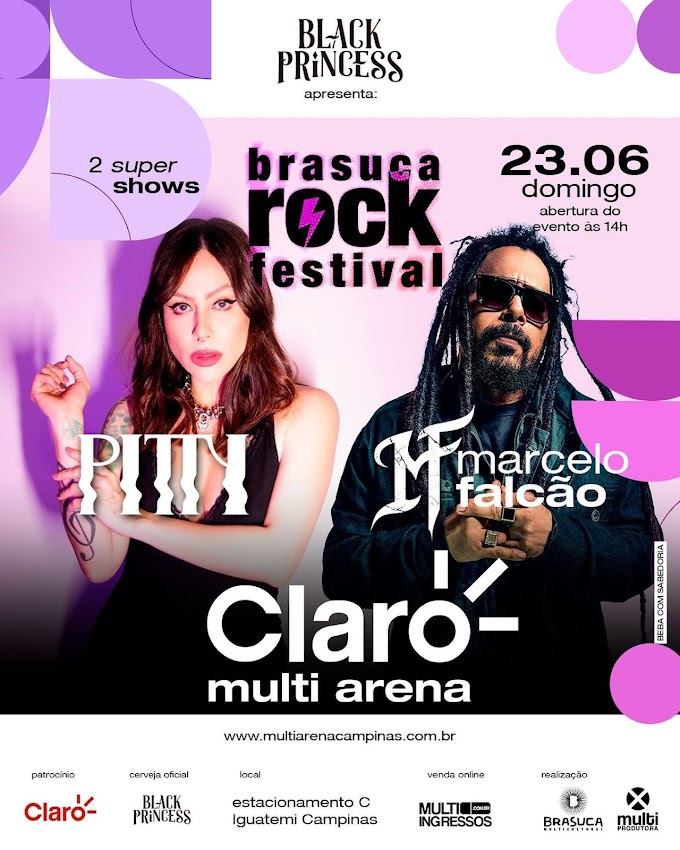 23/06/2024 Shows de Pitty e Marcelo Falcão em Campinas [Claro Multi Arena]