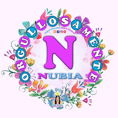 Nombre Nubia - Carteles para mujeres - Día de la mujer