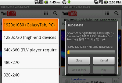 TubeMate Youtube Downloader Android APK