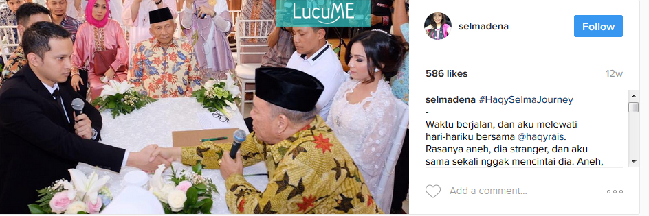 Kisah Cinta Selmadena & Haqy Rais Ini Viral, Bikin Netizen 