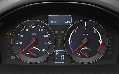 2010 Volvo C30 BEV Dashboard