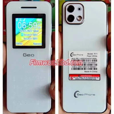 Geo Phone R11 Flash File