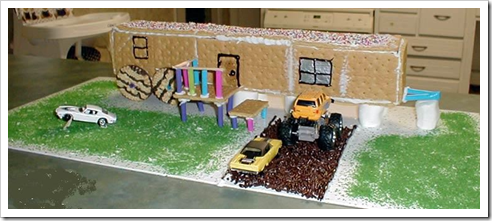 Redneck Gingerbread House