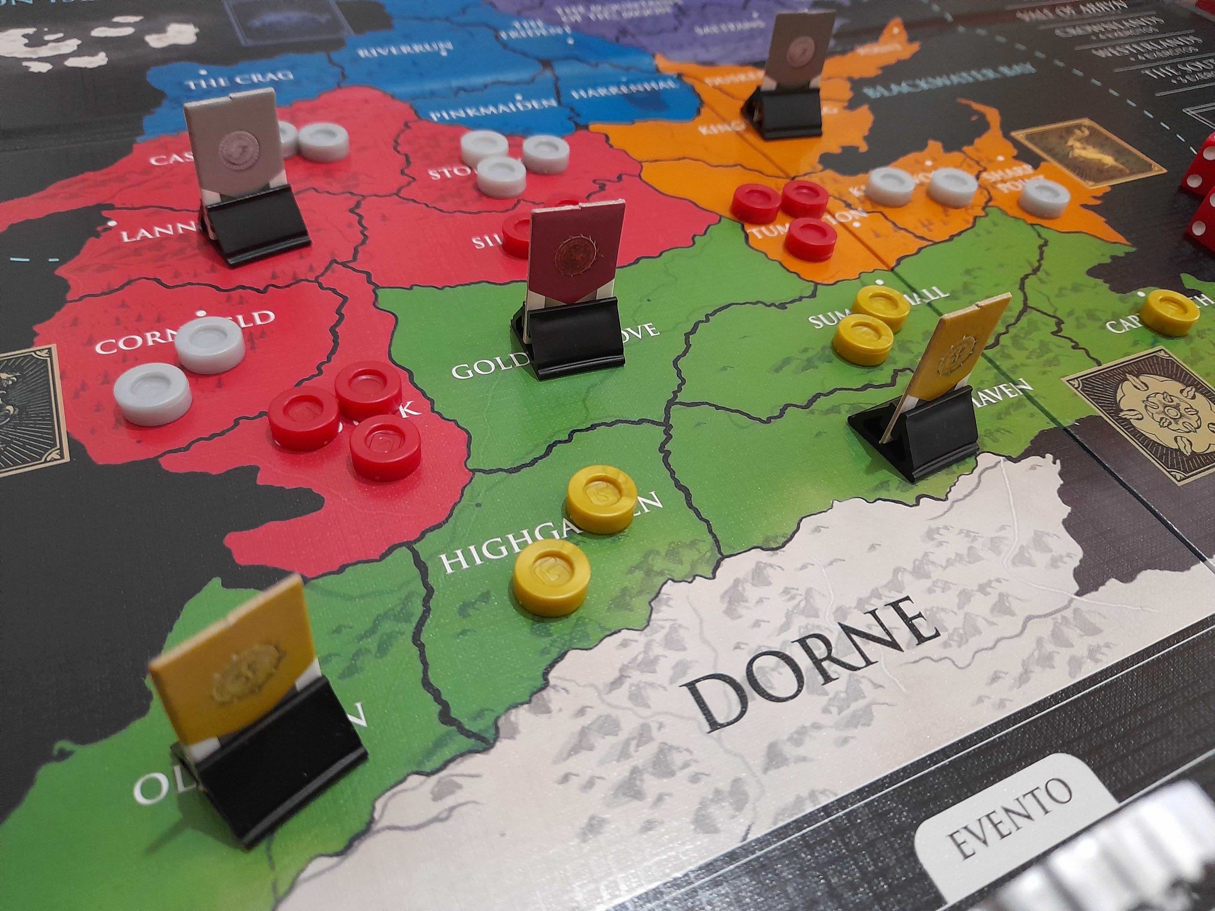 E aí, tem jogo? - A sua página sobre jogos de tabuleiro moderno.:  Dissecando — WAR : Game of Thrones