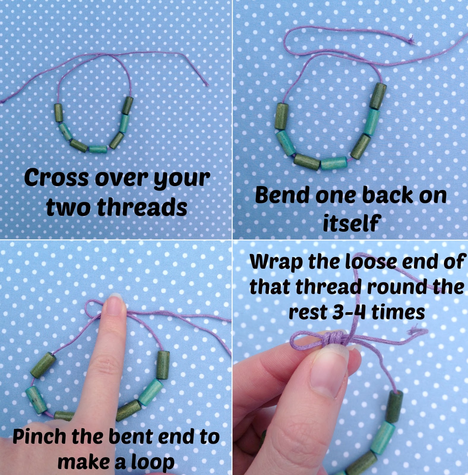 Miss Beatrix: How to Tie a Sliding Knot