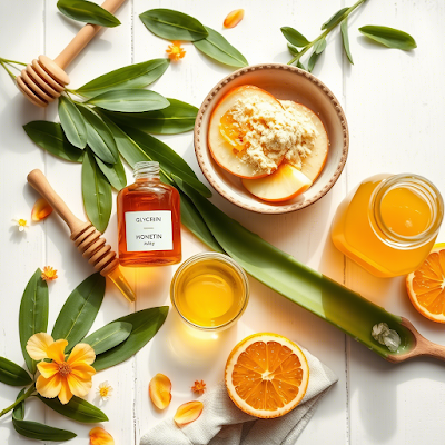 Glycerin, Honey, Pectin, and Aloe Vera