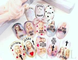 Diseños de uñas cristianos