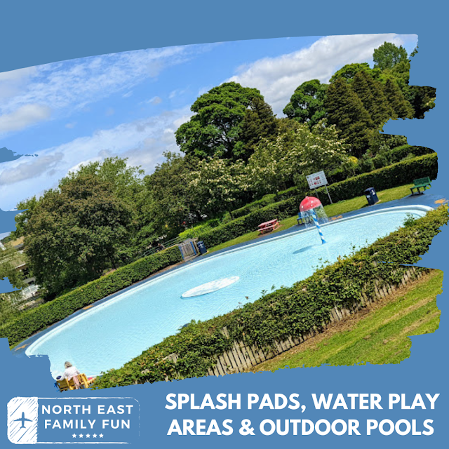 North East Splash Pads, Water Play Areas & Outdoor Pools