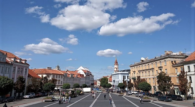 piazza del municipio a vilnius