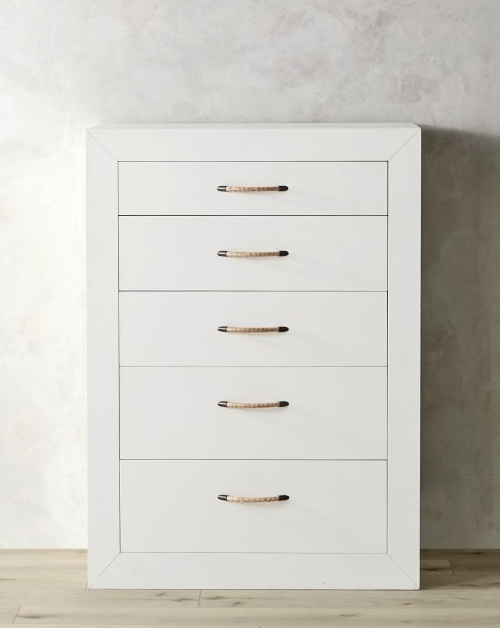 Modern White Coastal Dresser