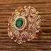 Akshaya thrirthiya special- Golden floral rings