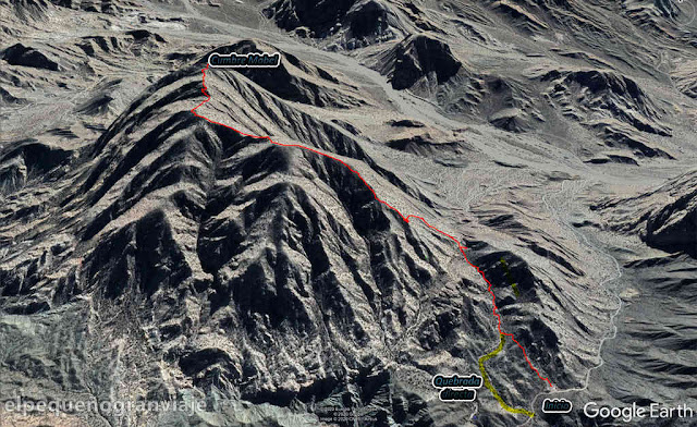 ruta, descripcion, cerro, Mabel, ullum, datos, informacion,