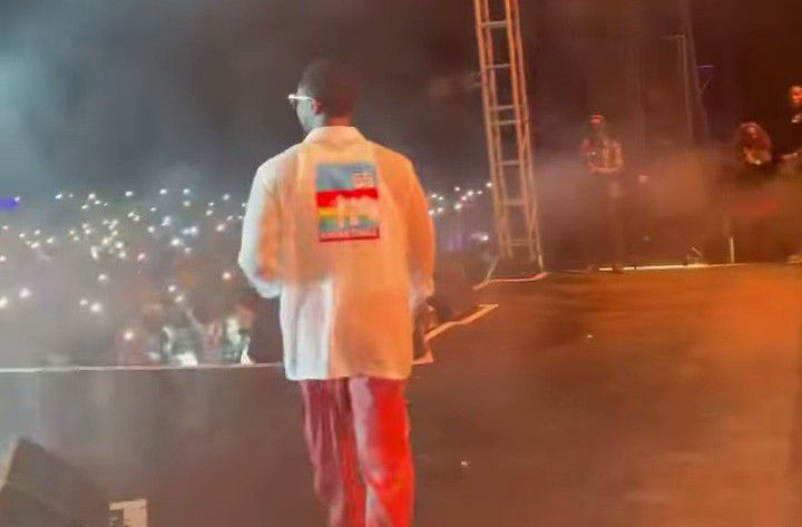 Singer Kizz Daniel apologises to Tanzanian fans at show (Video)