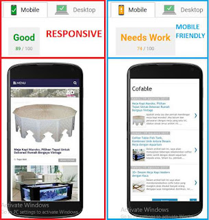 mobile friendly atau responsive