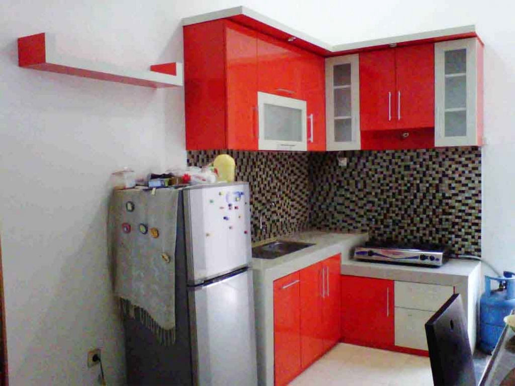 Rancangan Kitchen Set Dapur Kecil Menarik 