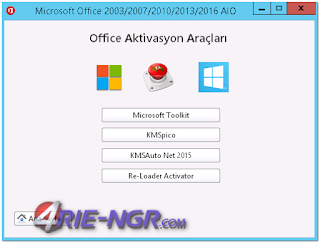 Microsoft Office 2003-2007-2010-2013-2016 AIO Full