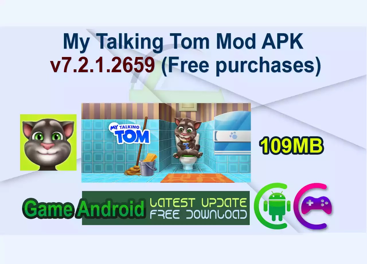 My Talking Tom Mod APK v7.2.1.2659 (Free purchases)