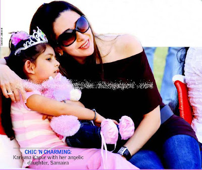 karishma and her daughter samaira wallpaper