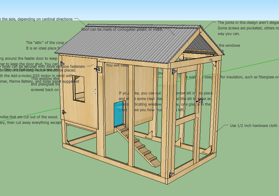 A life in the day of...: Free Insulated Chicken Coop Plans