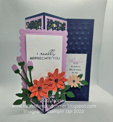 stampin up, paper florist, delightfully eclectic dsp