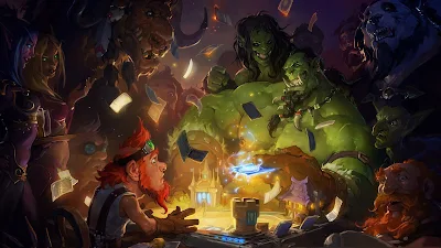 Papel de parede grátis de Jogos : World of Warcraft Orc versus Gnome