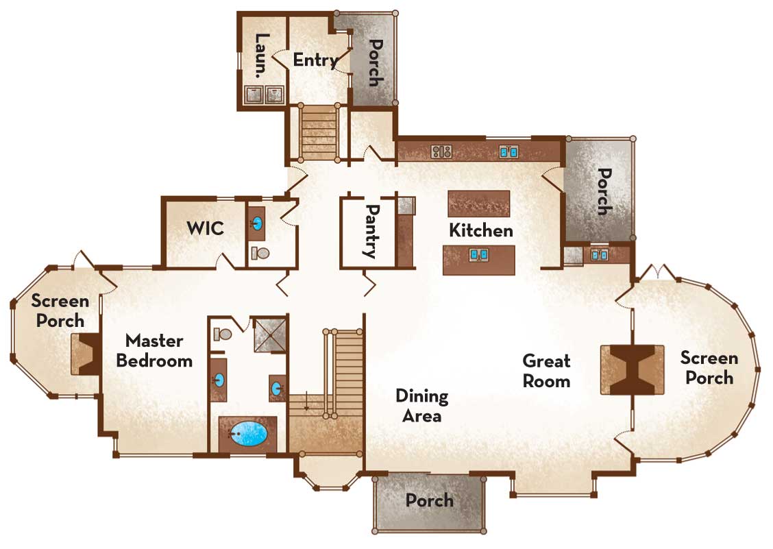 Home House Plan and Picture