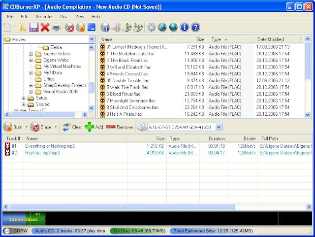 CDBurnerXP : gravez vos CD et DVD facilement