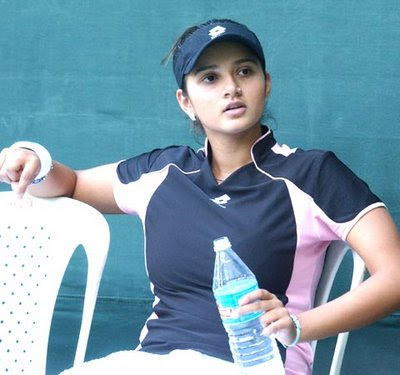 Sania Mirza  on Sexy Wallpapers Of Indian Tennis Player Sania Mirza   Web Media Portal